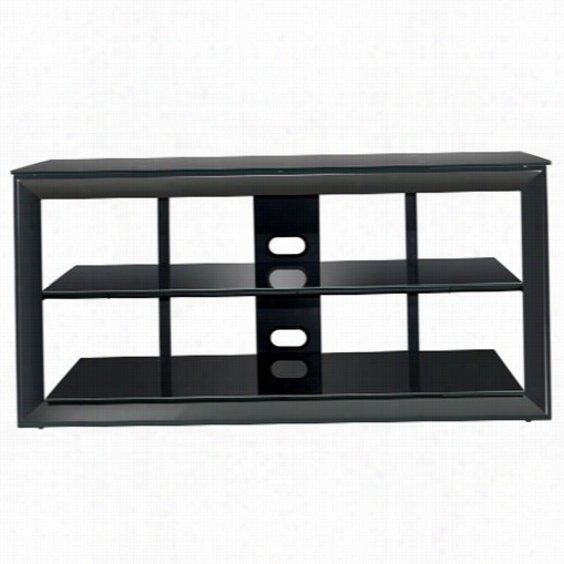 Classic Flame Pvs4257 Bell'o 52"" Versatile Contemporary Flat Panel Tv Stand In Dark Pewtr