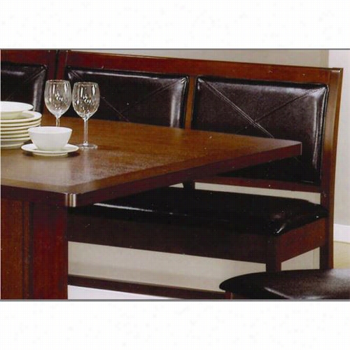 Coaster Furniture 101793 Lancaster Dinin Bench In Brown - Set Of 2