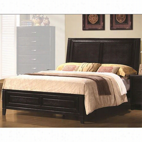 Coaster Furniture 201961ke King Panel Bed In Black And Brown