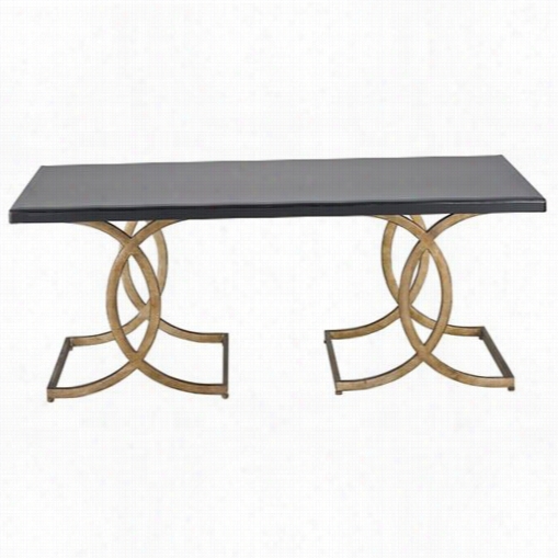 Currey And Company 4195 Kendall  Cocktail Table In Black