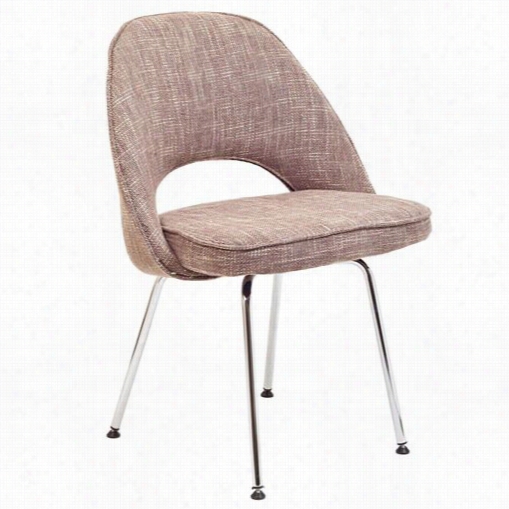 East End Imports Eeei-622-oat Cordeliaa Side Chair In Oatmeal Fabric