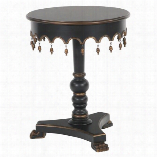 Gail's Accents 20-028et Lisbon Tasseled End Table