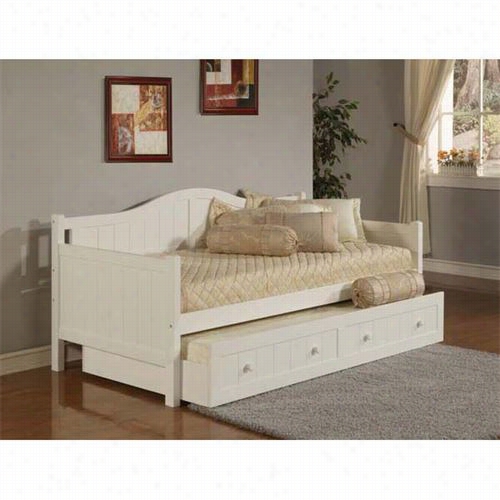 Hillsdale Furniture 1525dbt Staci T Rundle Daybed In White