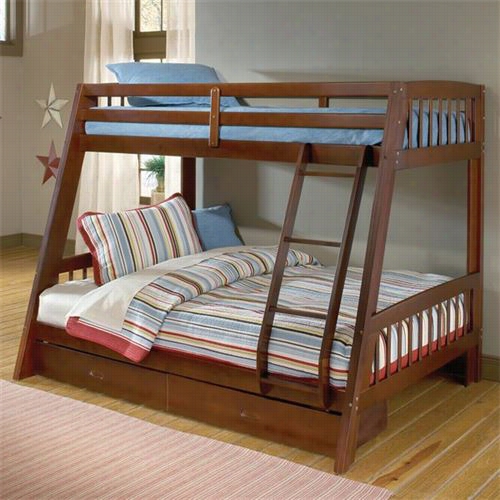 Hillsdale Furniture 1608bb R Ockdale Bunk Bed Set In Cherry
