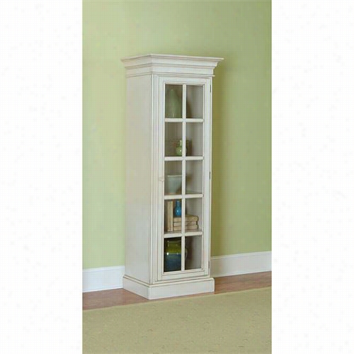 Hillsdale Furniture 5265-896 Pinnei Sland Small Library Cabinet In Old White