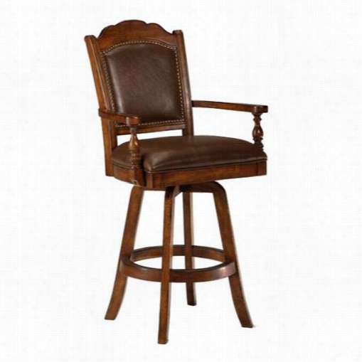 Hillsdale Furniture 6060-830 Nassau Barstool In Brown