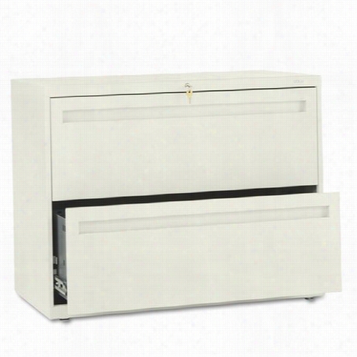 Hon Industriess Hon782l 700 Series 36"" 2 Drawers Lateral File