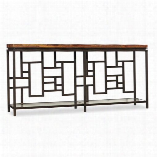 Hooker Furniture 55284-80151 Oscorro Console Table In Medium Wood