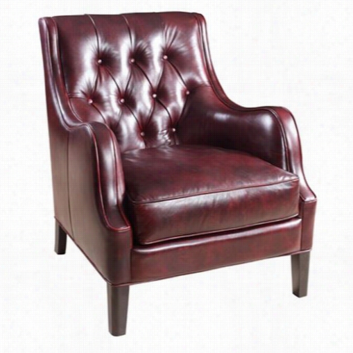 Hooker Furntiure Cc854-01-069 Club Chair In Rbown