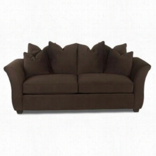 Klaussner E2344ls Voodoo Loveseat In Belsire Chocolate