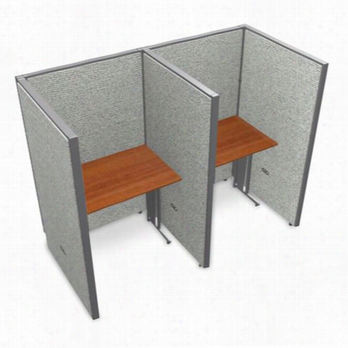 Ofm T1x2-6337-v R Ize 6 3"" X 37"&quto;  1x2 Privacy Station-house Units W Ith Vinyl Panels