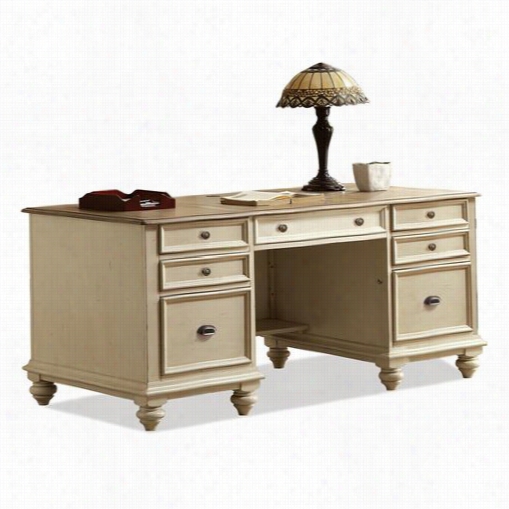 Riverside 32535 Coventry Two Tone Exeuctive Desk