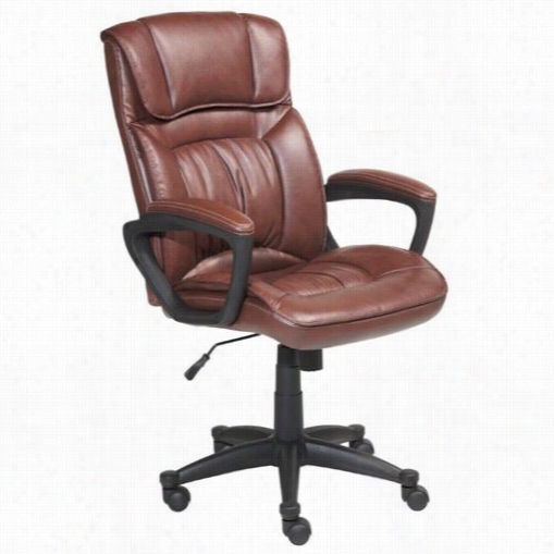 Serta At Home 4350 Puresoft Faux Leathed Executive Office Chairman