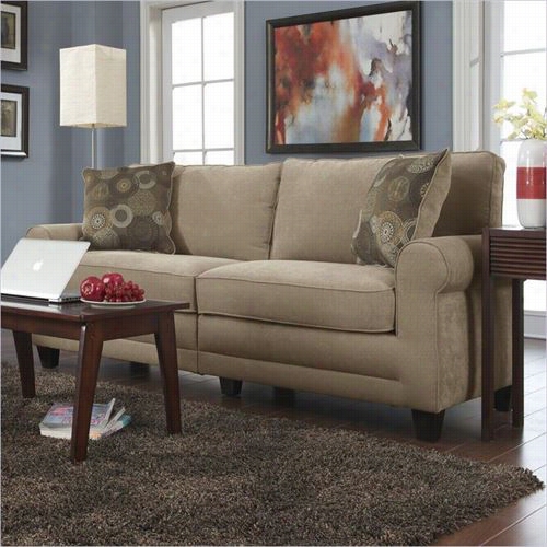 Serta At Home Cr43536pb Copenhagen Sofa In Vanity