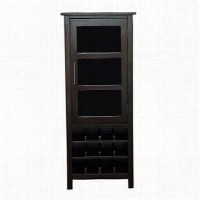 Simpli Home Axcava006 Avalon High Storage / Ine Rack In Rich Tobacco Brown