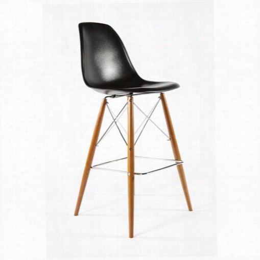 Sttilnovo Bs231w Mid-century Eiffel Bar Stool