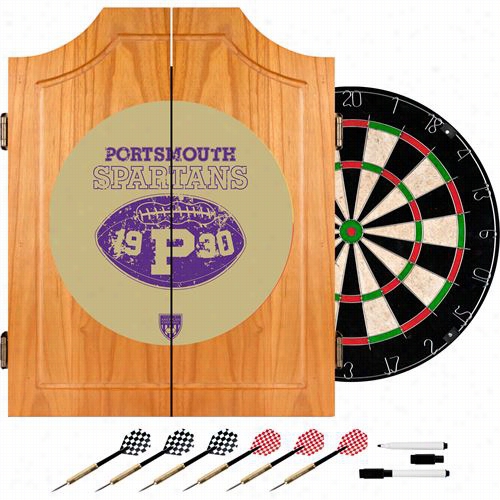 Trademark Games Vaf7000-pps Spartans Dart Cabinet