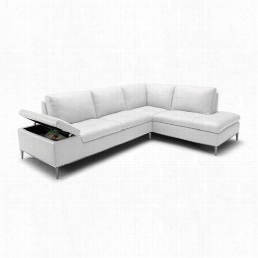 Vig Furniturre Vgkk1788-wht Divani Casa Gardenia Sectional Sofa In White  With Chqise