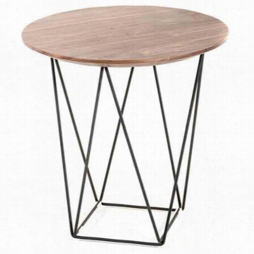 Vig Furniture Vgvcc115-3s Modrest Spoke End Table