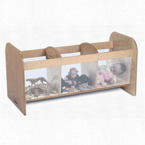 Whitney Brothers Wb0185 Toy Storage Box Tsationary Divider In Natu Ral