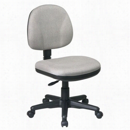 Worksmart 8120 Sculptured Task Chair Without Arms