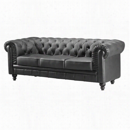 Zuo 900110 Aritsocrat Sofa In Black