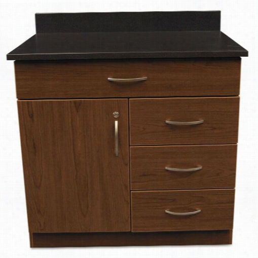 Alera Apbr1o3 More Hospitality Four Drawer/door Base Cabinet