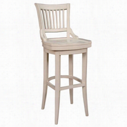 Ajericn Heritage 134755aw Liberty 34"" Bar Stool In Antique White