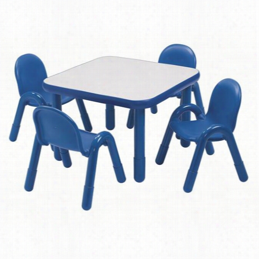 Angeles Ab74120 Baseline 30"" Preschool Square Table And Chair Set