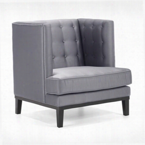 Armen Living Lc10061sil Noho A Rm Chair In Silver