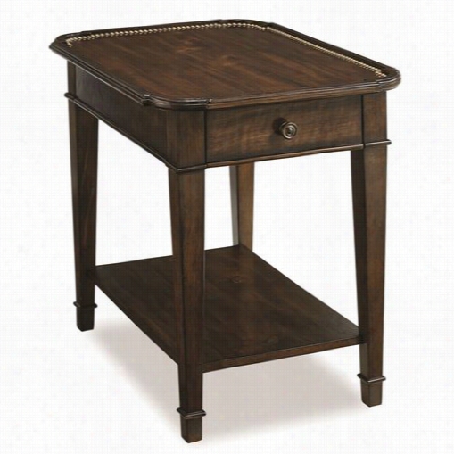 A.r.t. Furniture 213305-1812 Chateaux  Extremity Table In Walnut