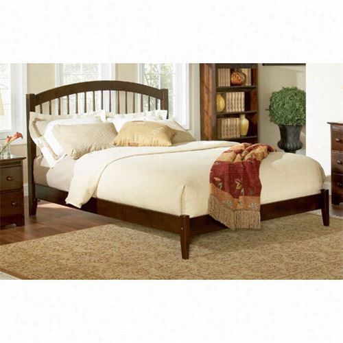 Atlantic Furniture Ap945100 Windsor King Bed With Open Foot R Ail