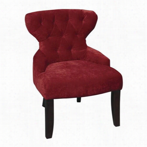 Avenue Six Cvs26-v12 Curves Hour Girl Chair In Ivntage Grenadine