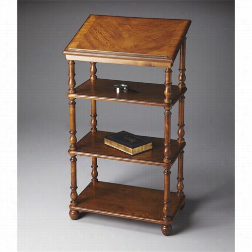 Butler 1512001 Plantation Cherry Library Stand In Vintage Oak