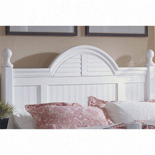 Carolina Furnitue 478160 Caroliba Cottage King Headboard In White