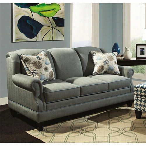 Chelsea Home Furniture 272365-351 Francine Apartment Sofa In Milan Pool