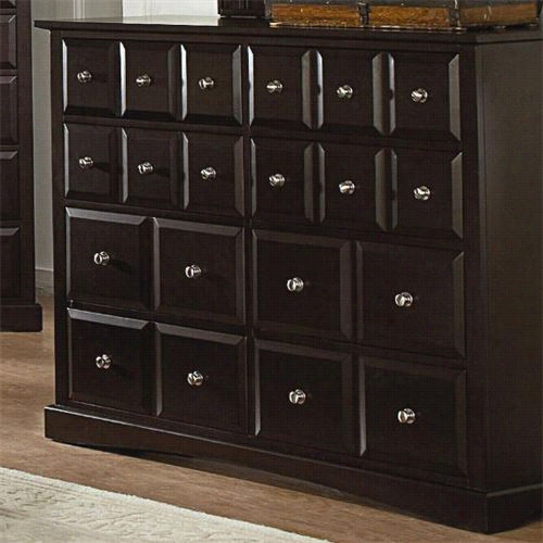 Coaster Movables 201383 Harbor Classic 8 Drawers Dresser In Cappuccino