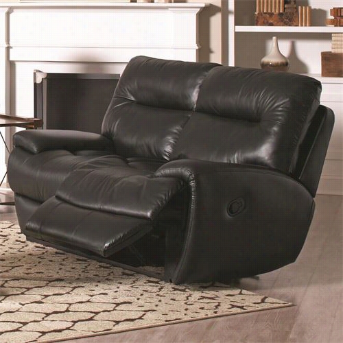 Coaster Furniture 601642 Sartel Lmotion Love Seat In Black