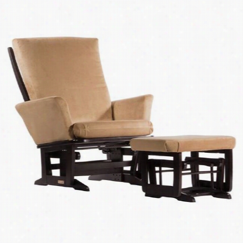 Dutail Ier 81-220 Glider Rcker With Multiposition Lock Annd Recliner And Ottoman