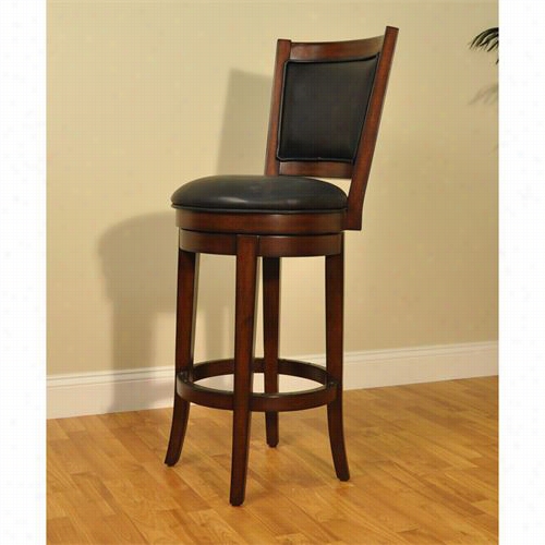 Eci Furnitture 1236-35-bs-30 Guinness 30"" Armless Barstool In Distresed Walnut