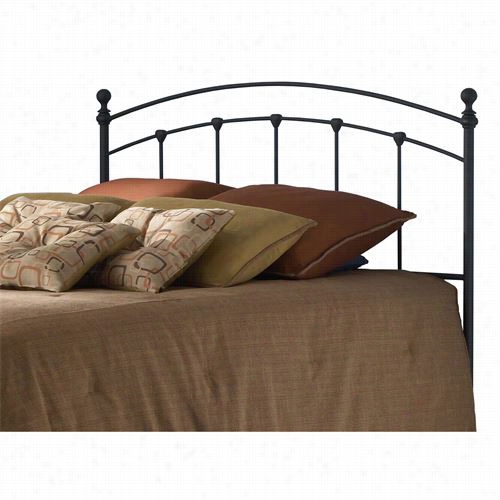 Fashion Bed Group B42443 Sanford Matte Black Twin Headboard