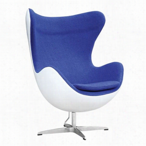 Fine Mod Imports Fmi9011 Fiesta Fiberglass Chair In White