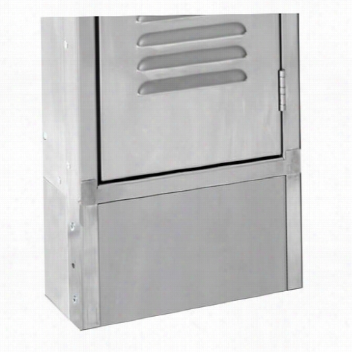 Hallowell Ppfb1206s 12""w X 6""h Closedf Ront Base For Stainless Steel Lockkers