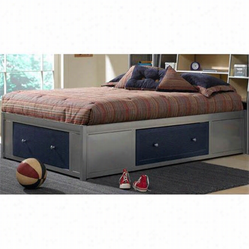 Hillsdale Furniture 11178472bfr Universal Storage Platforn Full With Bookcase  Bed Set