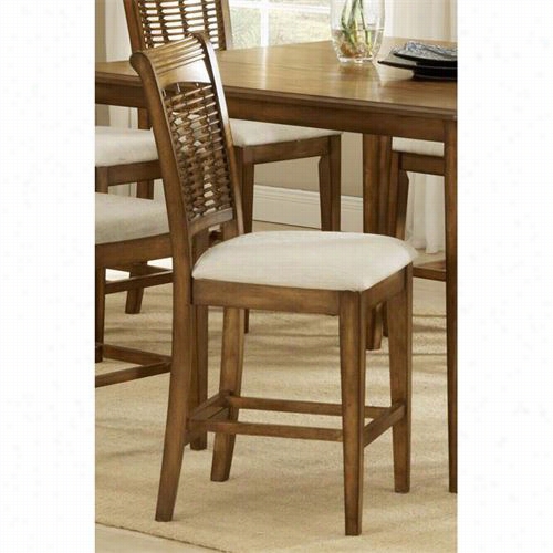 Hillsdale Furniture 4766-822 Bayberry Non Swiwel Counter Stool In Oak