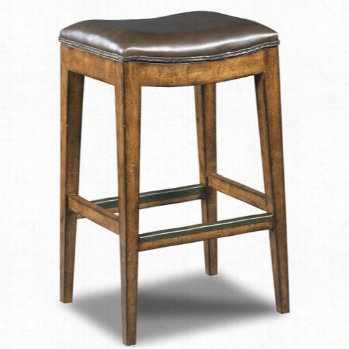 Hooker Furniture 300-20014 Decorator Sangria Rec Backless Bar Stool In Medium Wood