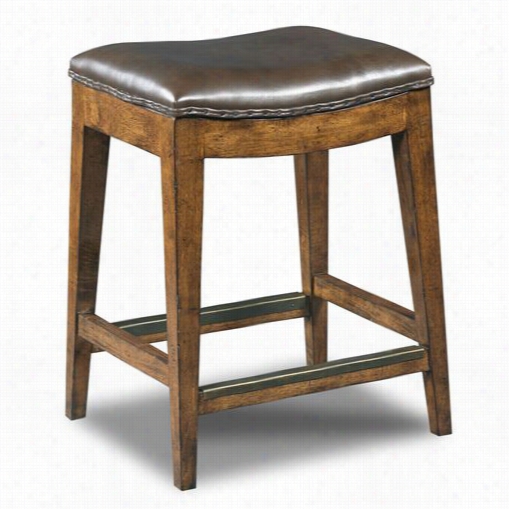 Hooker Furniture 300-25014 Decorator Sangria Rec Bakc Less Contrary Stool In Medim Wood