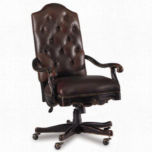 Hooker Furniture 5029-30220 Grandver Til Tsw1vel Chair In Black/gold