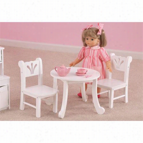 Kidkraf T60133 Lil Doll Table And 2  Chair Set