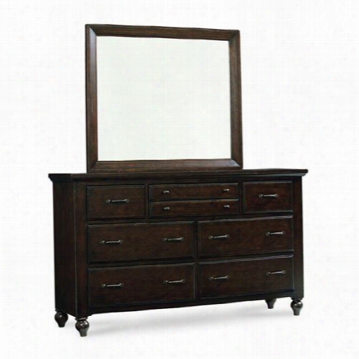 Legacy Clasic Furniture 3700-0100-3700-1200 Thatcher Dresser Withm Irror